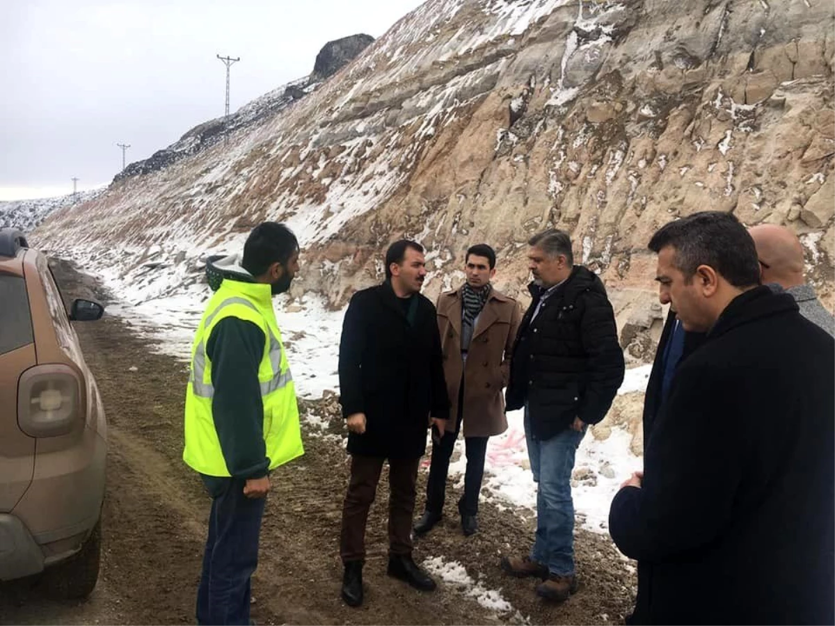 Kaymakam Koşal, Karakurt Barajı\'nda incelemelerde bulundu