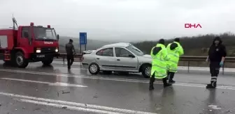 KOCAELİ Kontrolden çıkan otomobile arkadan gelen cip çarptı: 1 ölü, 1 yaralı