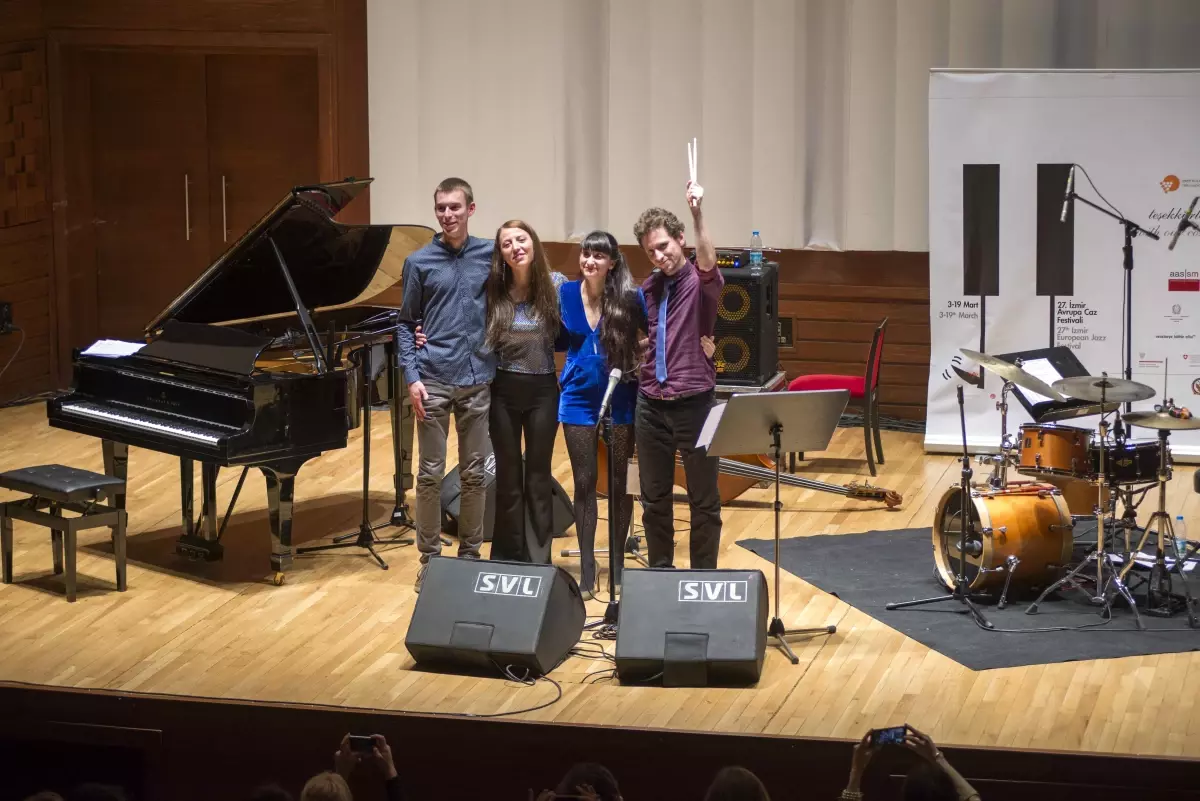 27. İzmir Avrupa Caz festivali\'nde Fleur Bleue Quartet imzası