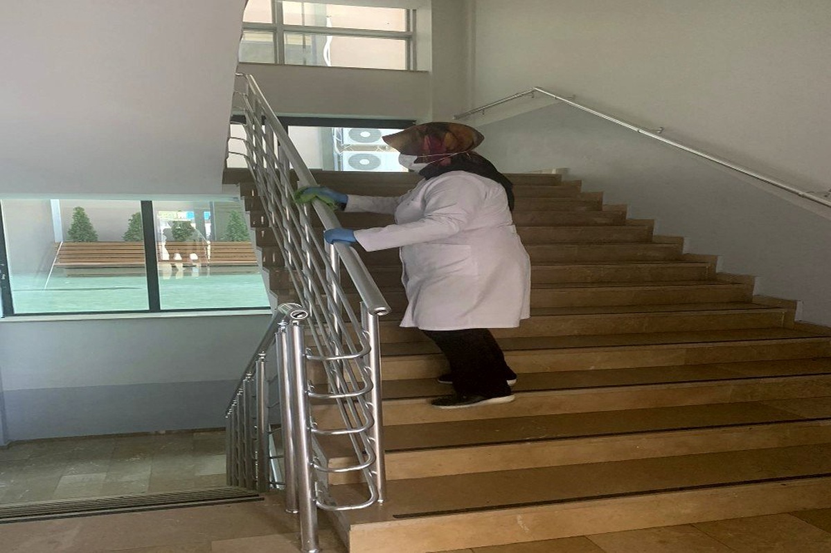 Altınküre okulları korona virüsüne karşı önlemlerini aldı