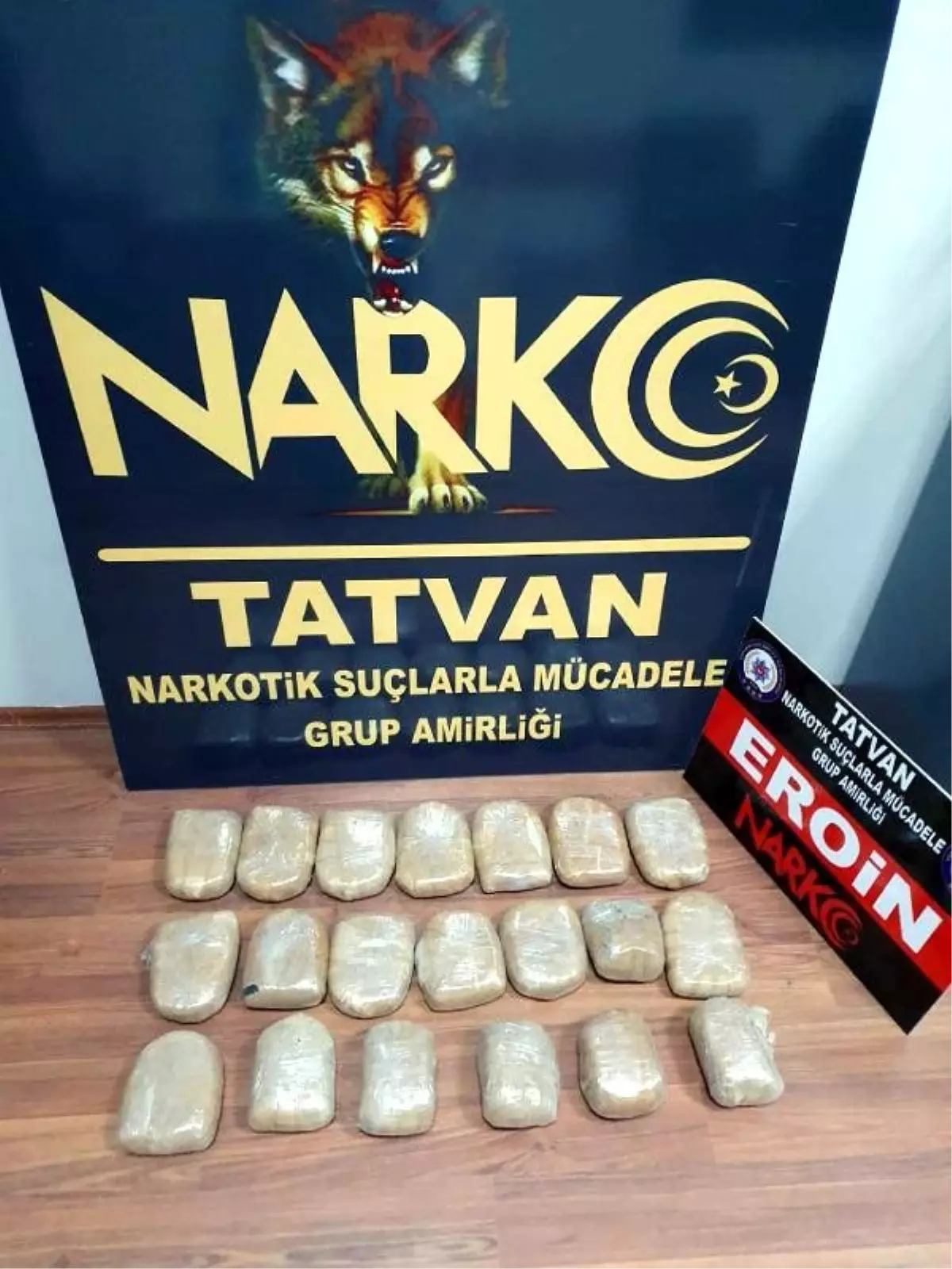 Bitlis\'te, 10 kilo 390 gram eroin ele geçirildi