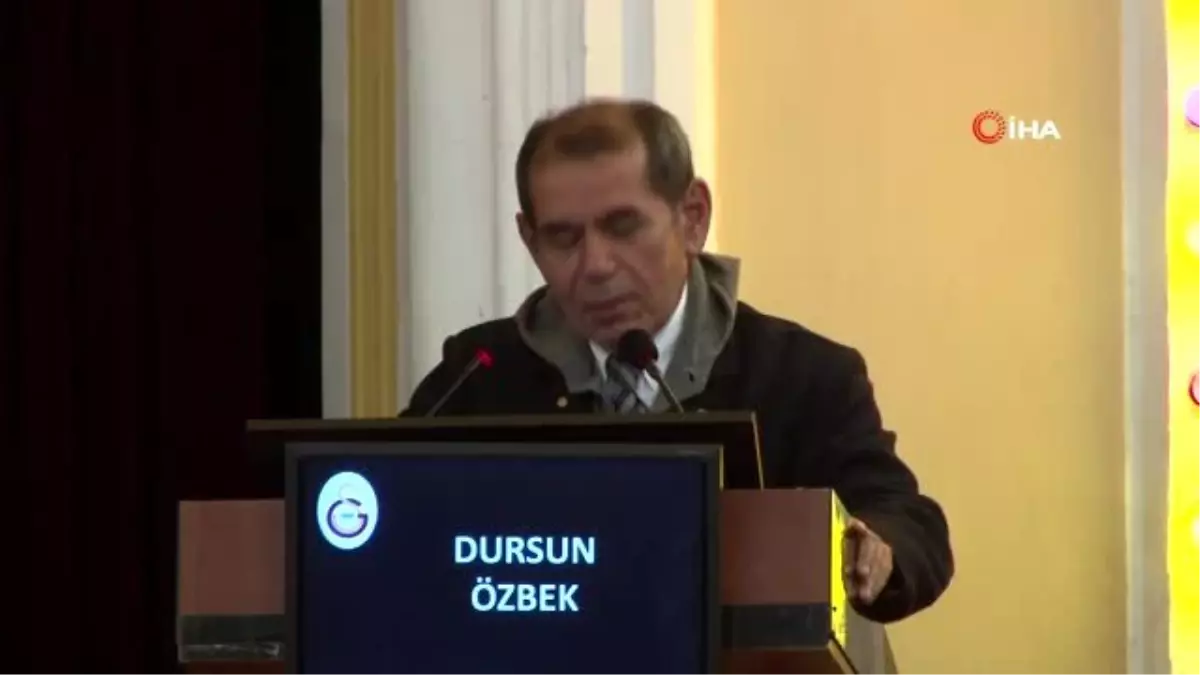 Dursun Özbek: "\'Dursun Özbek hisseleri sattı\' sloganını söyleyebilmek için bunu yaptılar"