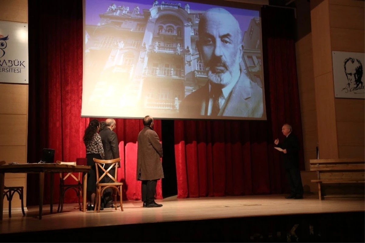KBÜ\'de Mehmet Akif Ersoy\'un hayatı sahnelendi