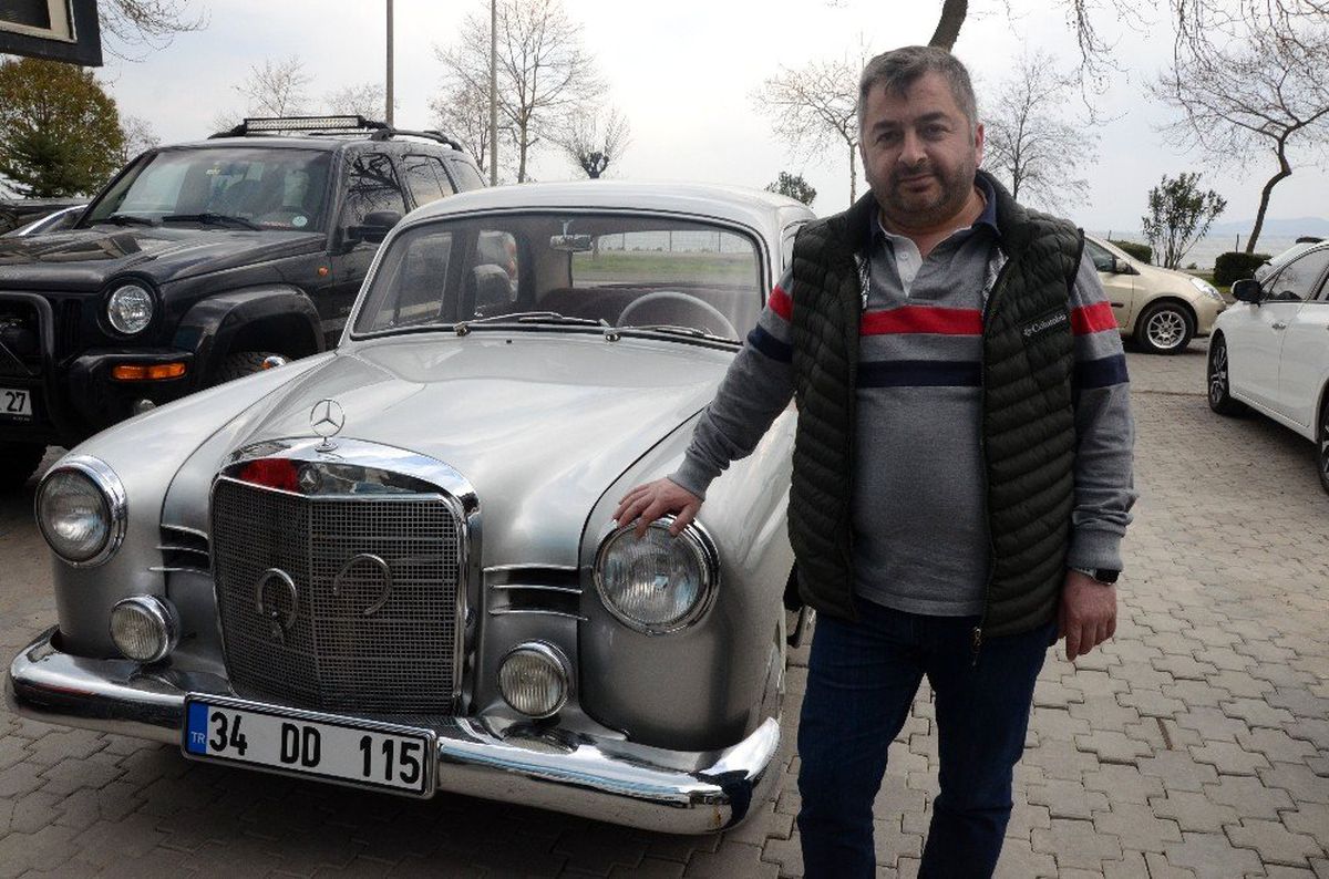 Klasik otomobilini 100 bin liraya restore ettirdi