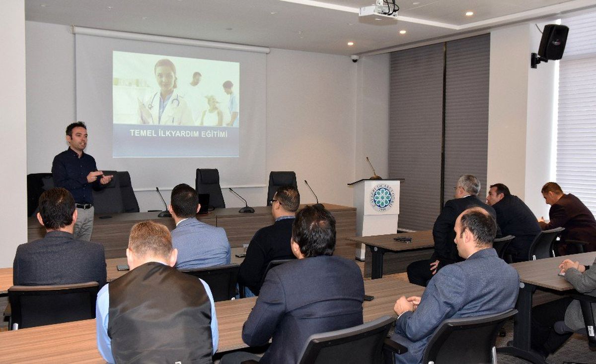 KTO personeline koronavirüs eğitimi