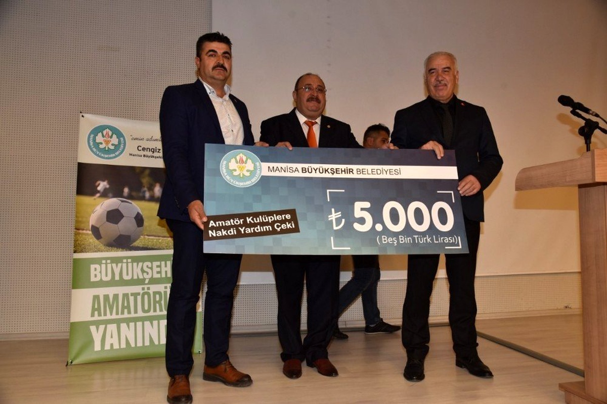 Manisa Büyükşehir\'den 310 bin liralık destek