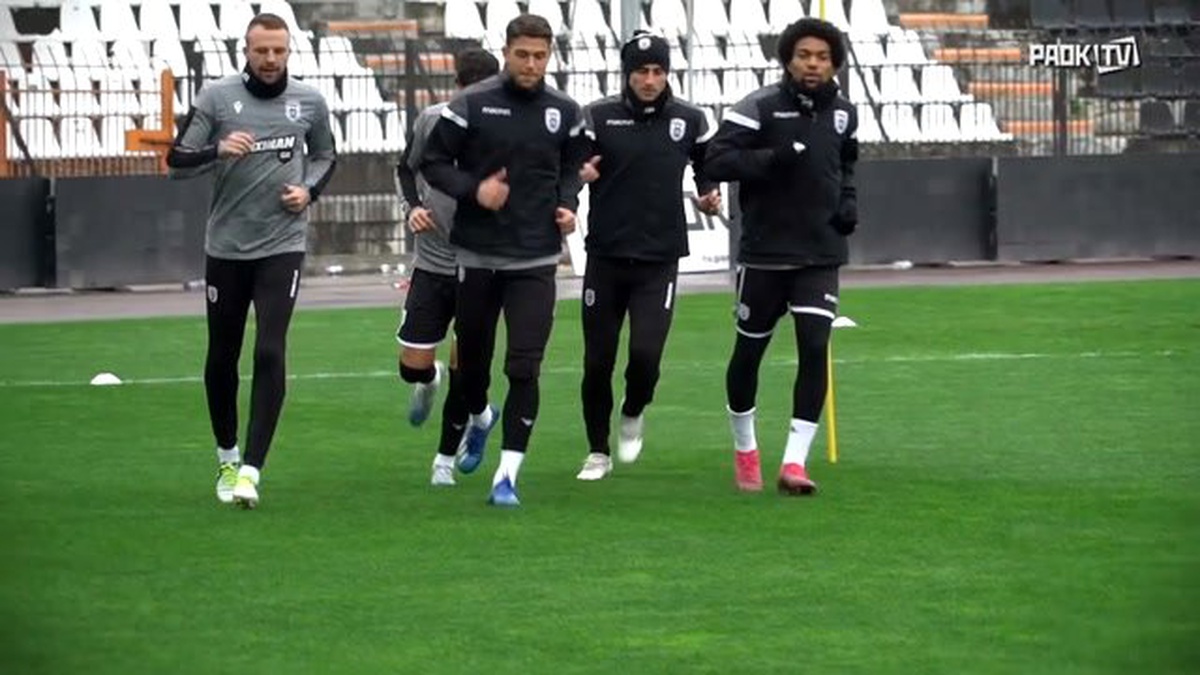 PAOK FC, Antremanlara Devam Ediyor