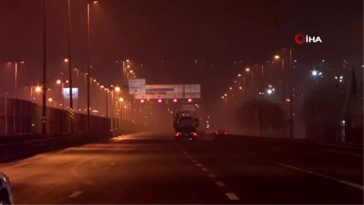 Polisin "DUR" ihtarına uymadılar, kaçarken araç çekicisine çarptılar