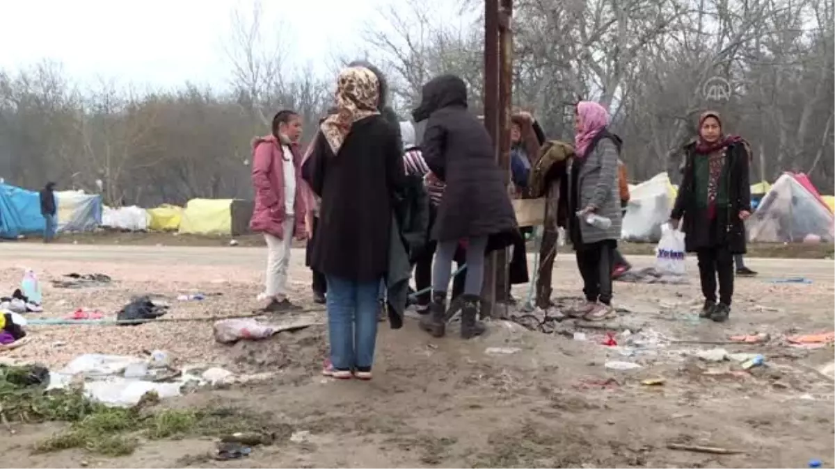 Sığınmacıların Avrupa kapısında bekleyişlerinin 13. gününe girildi