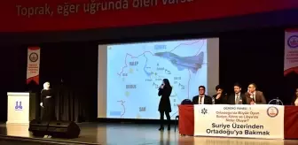 'Suriye Üzerinden Ortadoğu'ya Bakmak' öğrenci paneli düzenlendi