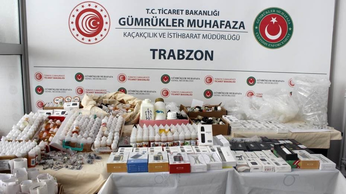Trabzon\'da elektronik sigara kaçakçılığına geçit yok
