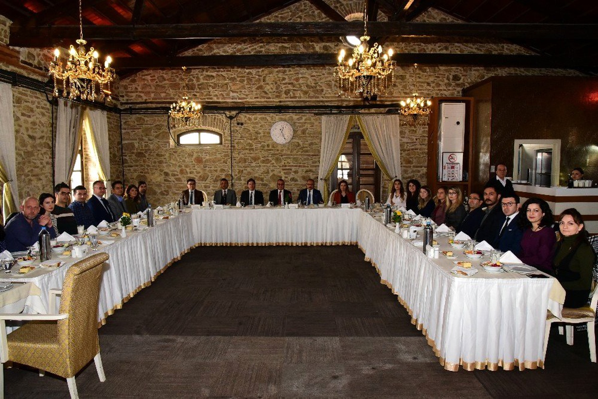 Vali Deniz, Avrupa Birliği ve Proje Ofisi çalışanlarıyla buluştu
