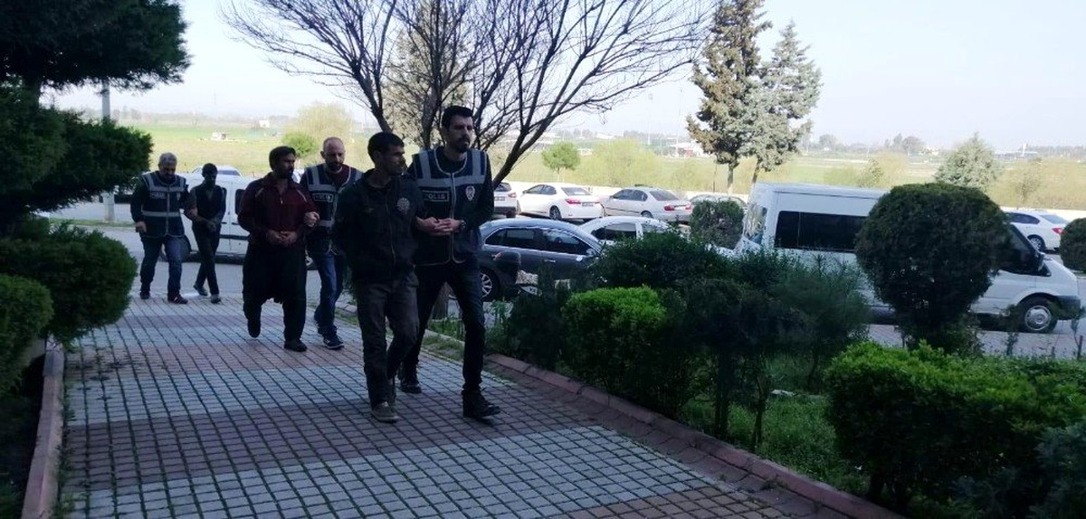37 bin liralık kablo çalan 3 zanlı tutuklandı