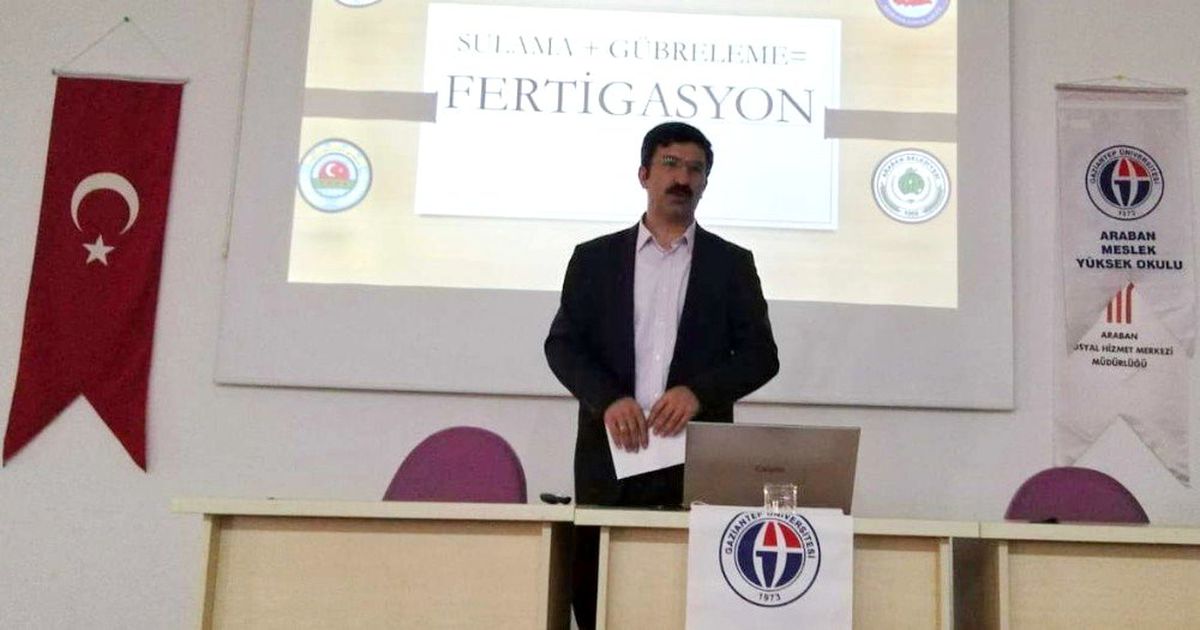 Araban MYO\'dan çiftçi eğitimi semineri