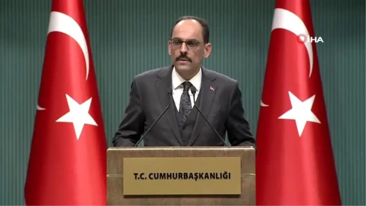 Cumhurbaşkanı Sözcüsü İbrahim Kalın, spor müsabakalarının bu hafta sonundan itibaren nisan ayının...