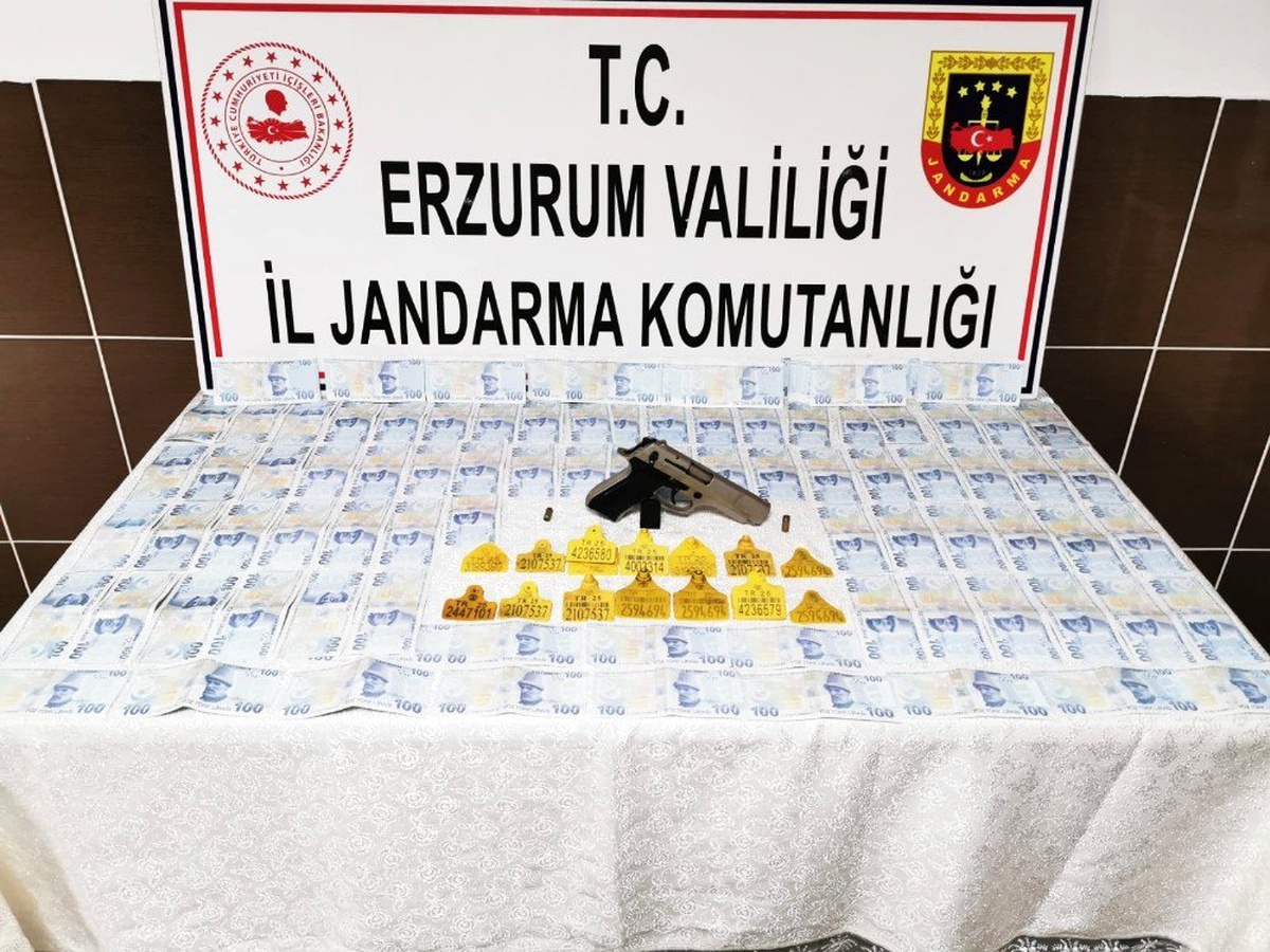 Jandarmadan sahte para operasyonu: 3 gözaltı