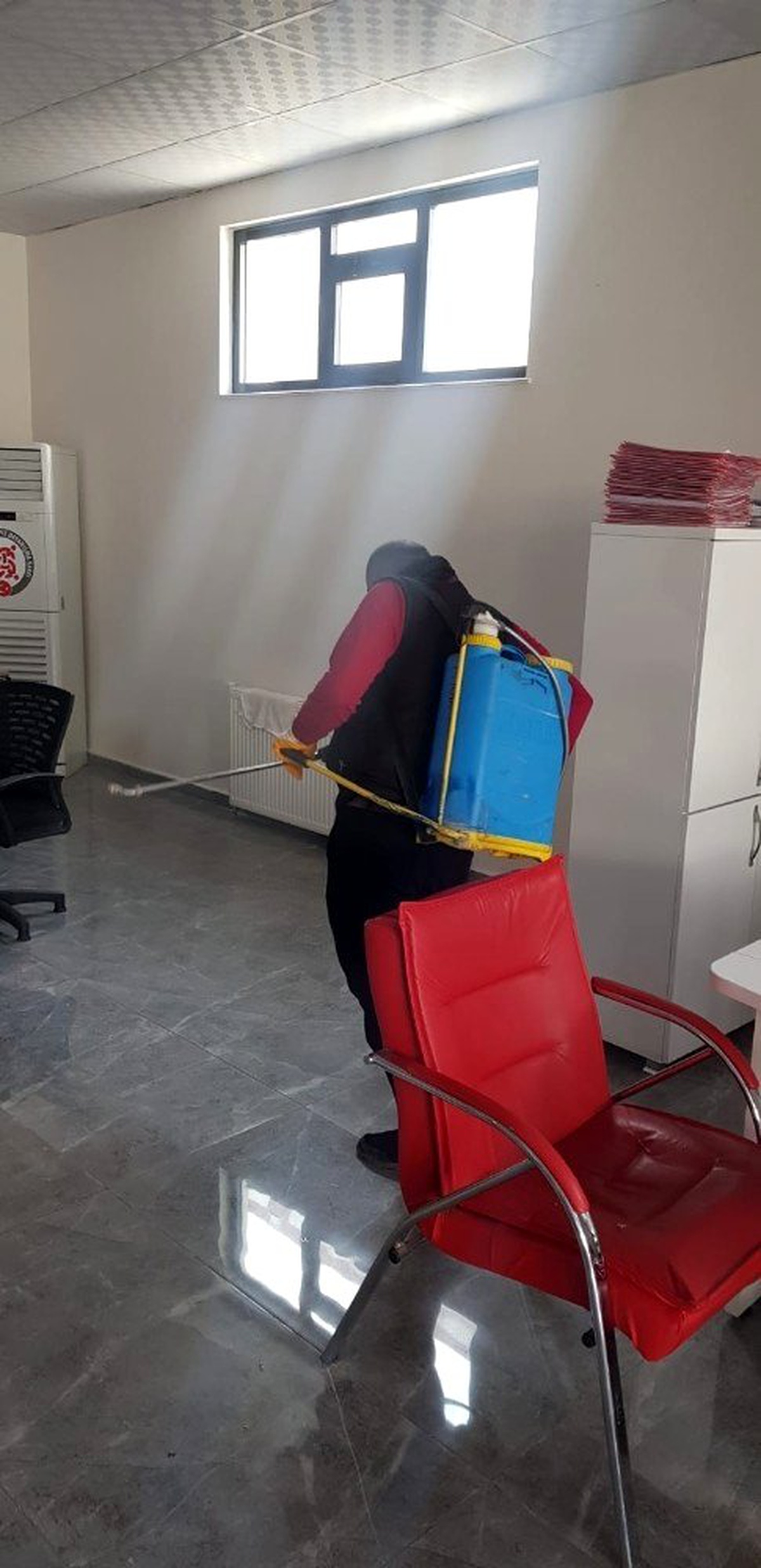 Kurumlar dezenfekte çalışmalarını sürdürüyor