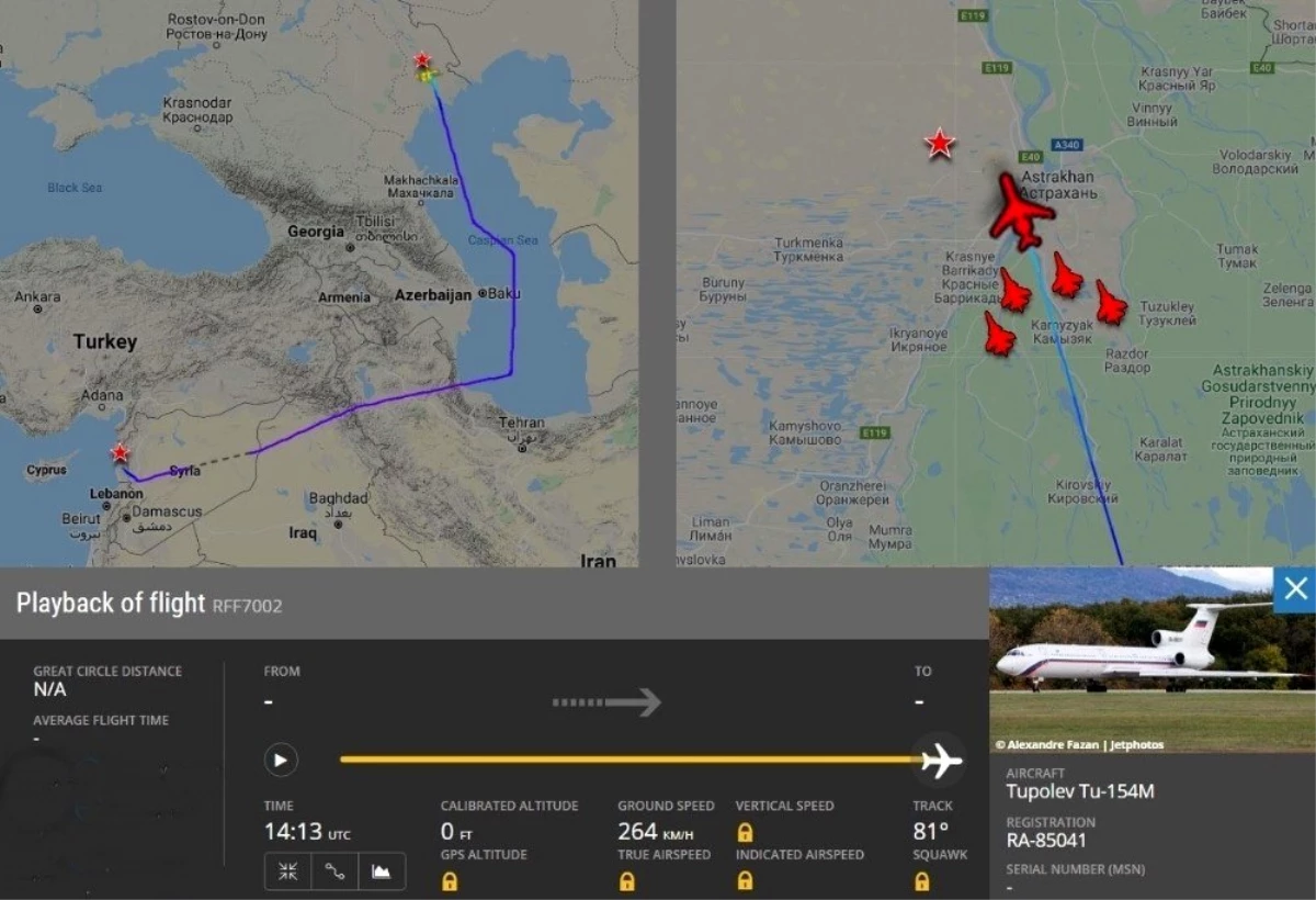 Rusya\'nın savaş uçakları Suriye\'den Rusya\'ya geri döndü