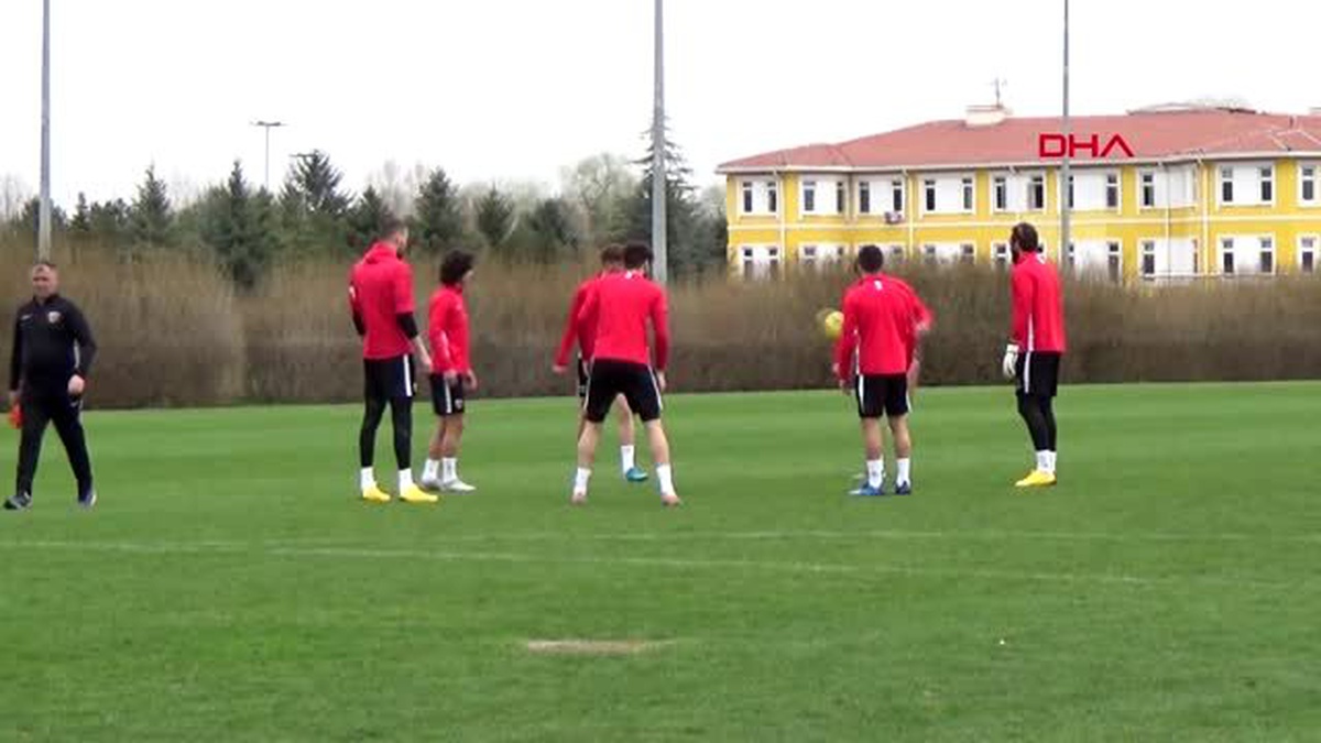 SPOR Kayserispor\'da Yeni Malatyaspor maçı hazırlıkları sürdü