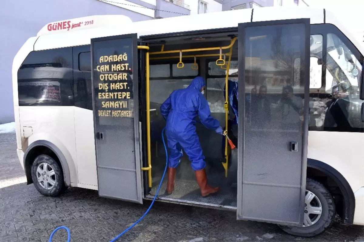 Tatvan Belediyesinden korona virüs tedbiri