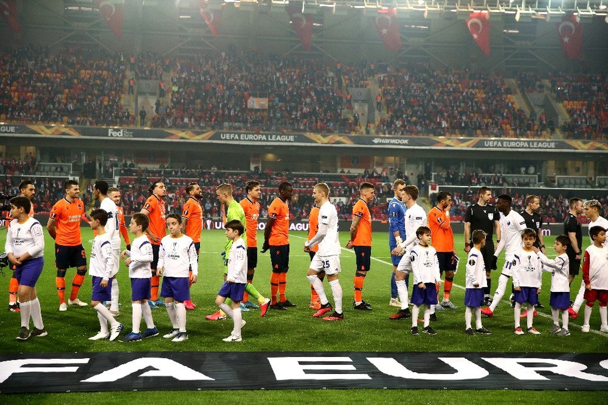 UEFA Avrupa Ligi: Başakşehir: 0 - FC Kopenhag: 0 (İlk yarı)