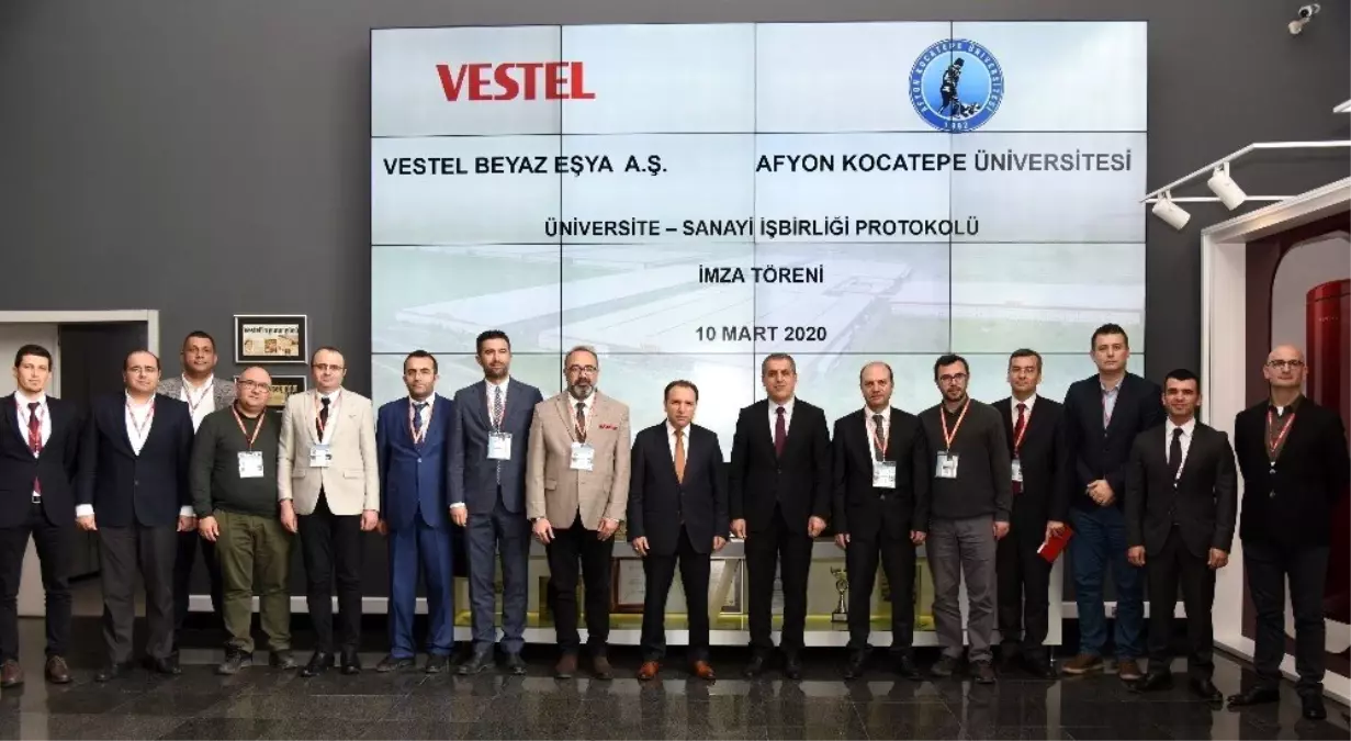 Vestel Beyaz Eşya, Afyon Kocatepe Üniversitesi ile iş birliği protokolü imzaladı