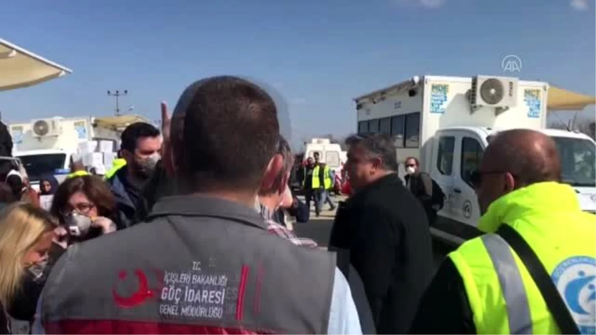 Yunan sınırındaki sığınmacıları ziyaret eden BM Temsilcisi Garelli\'den Türkiye\'ye övgü