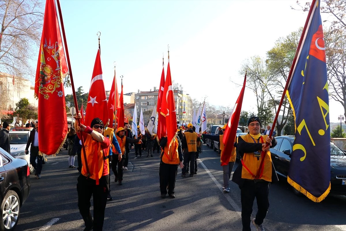 "57. Alay" için Tekirdağ\'dan Çanakkale\'ye yürüyorlar