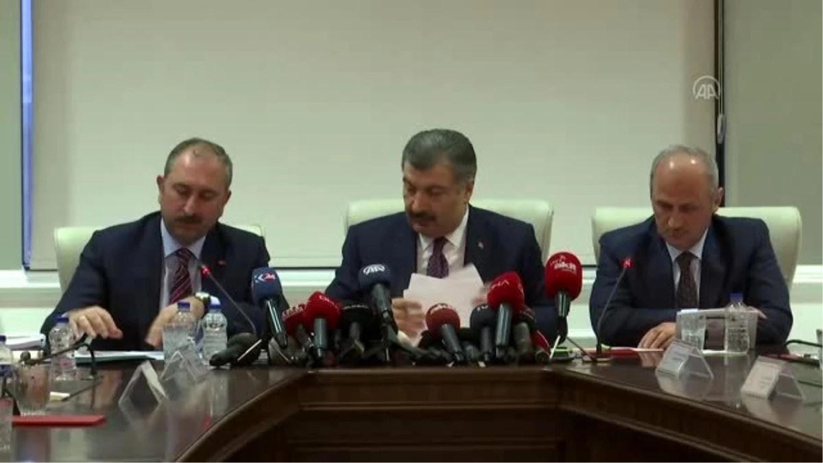 Adalet Bakanı Gül: "Açık ve kapalı tüm cezaevlerindeki görüşler iki hafta süreyle ertelenmiştir"