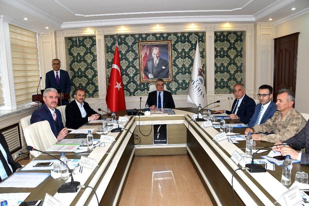 Adıyaman\'da Korona virüs tedbirleri toplantısı yapıldı
