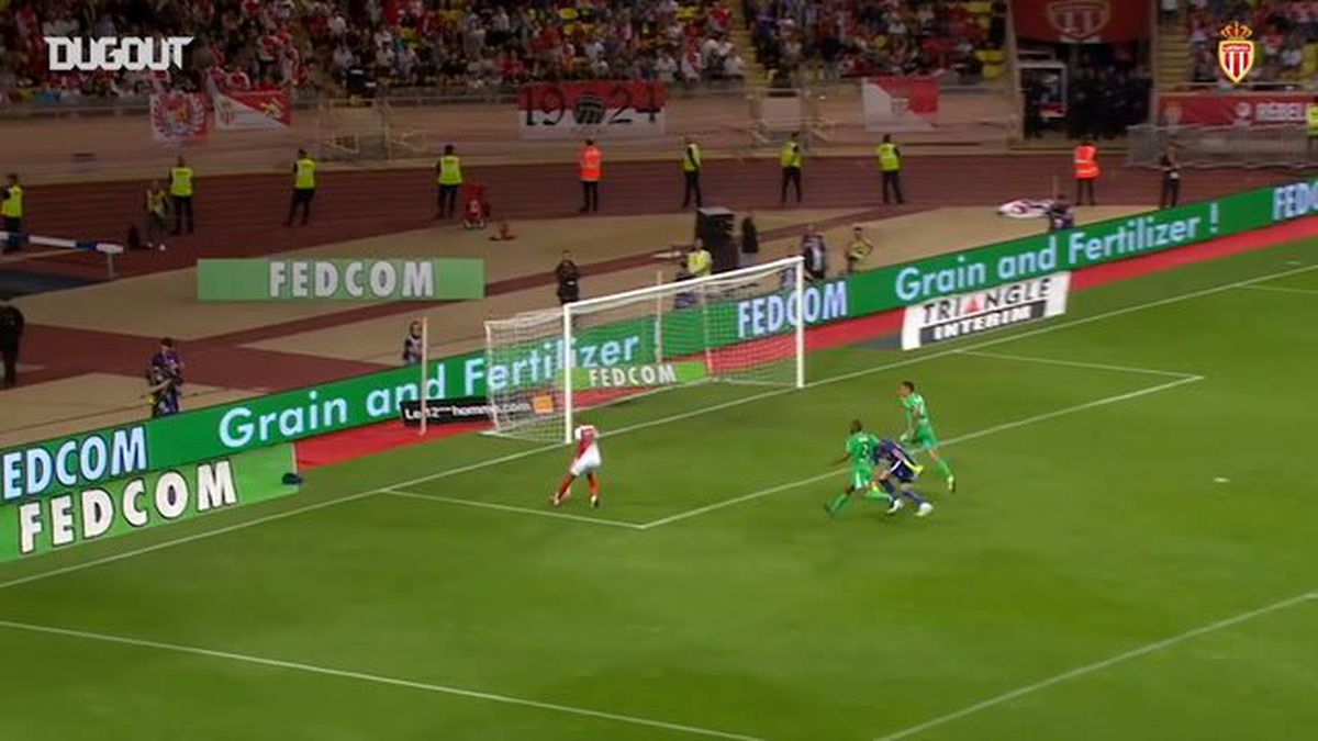 AS Monaco, AS Saint-Étienne\'i Geçerek Şampiyonluğa Ulaşıyor