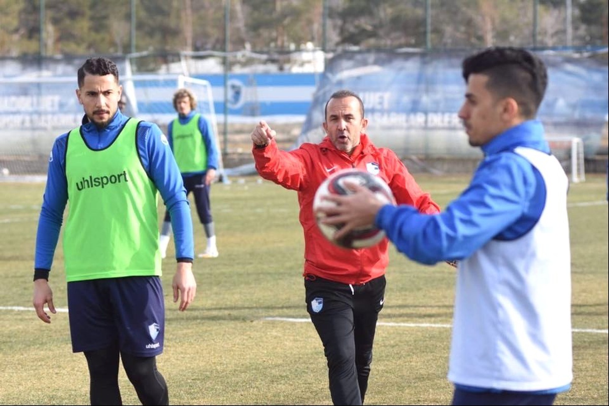 BB Erzurumspor Akhisarspor maçı hazırlıklarını sürdürdü