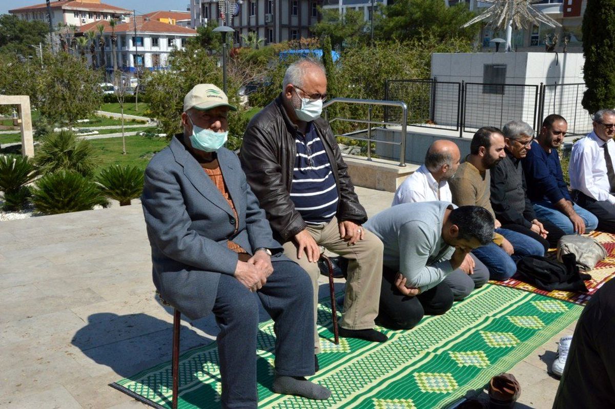 Camilerde korona virüs tedbiri