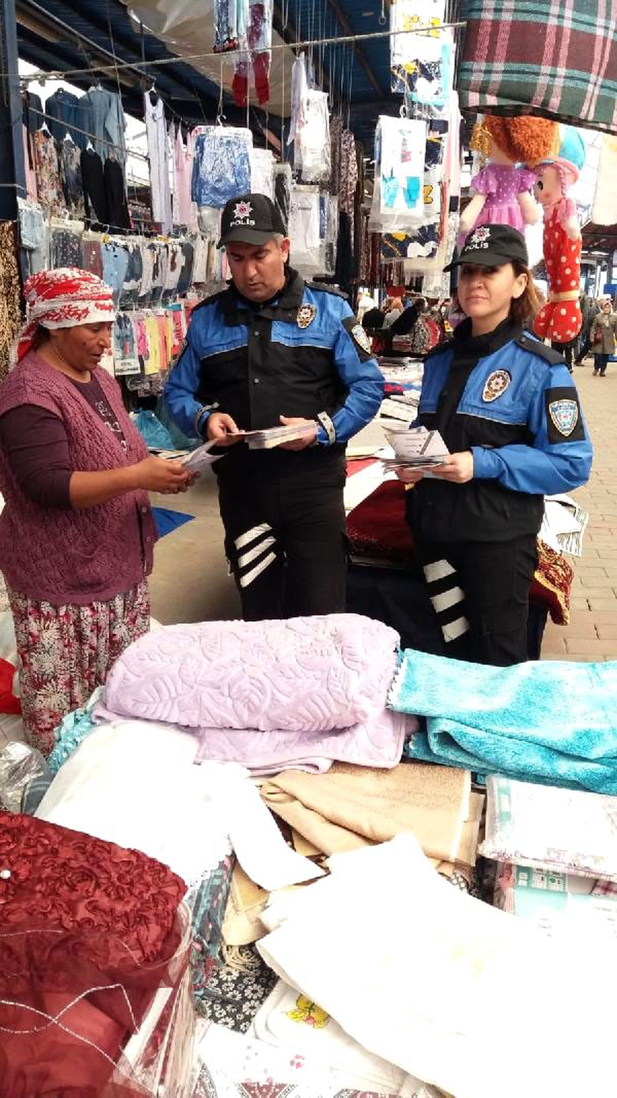 Çanakkale polisinden \'koronavirüs\' broşürü