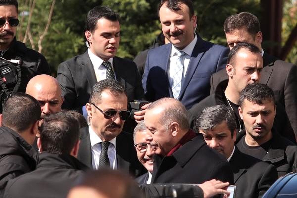 Cumhurbaşkanı Erdoğan\'ın cuma namazı sırasında termal kameralı önlem