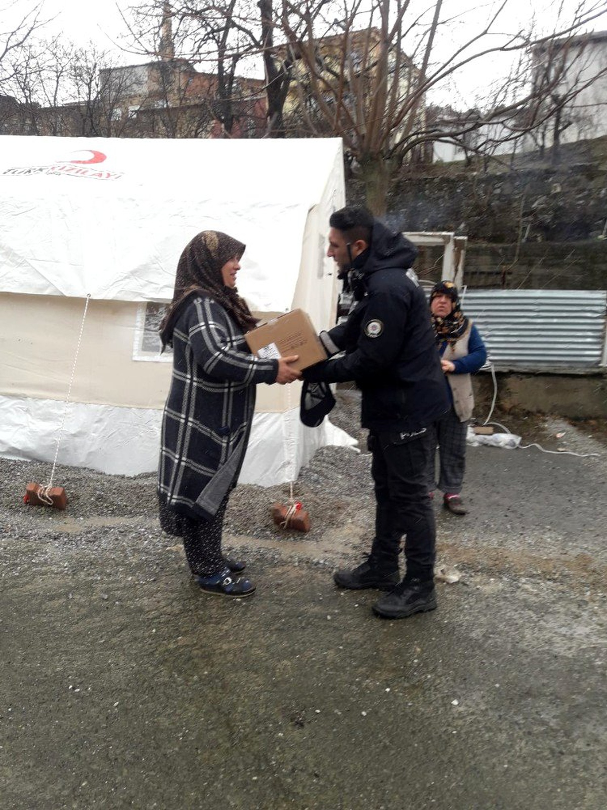 Deprem bölgesinde yağış ve soğuk uyarısı