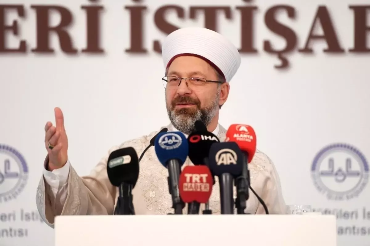 Diyanet İşleri Başkanı Erbaş\'tan "korona virüsü" konulu cuma hutbesi