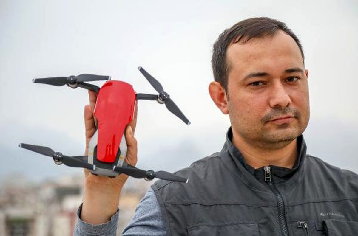 Drone ile çekimi, mahkemelik etti