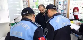 Esenyurt Zabıtasından eczanelere maske fiyatı denetimi