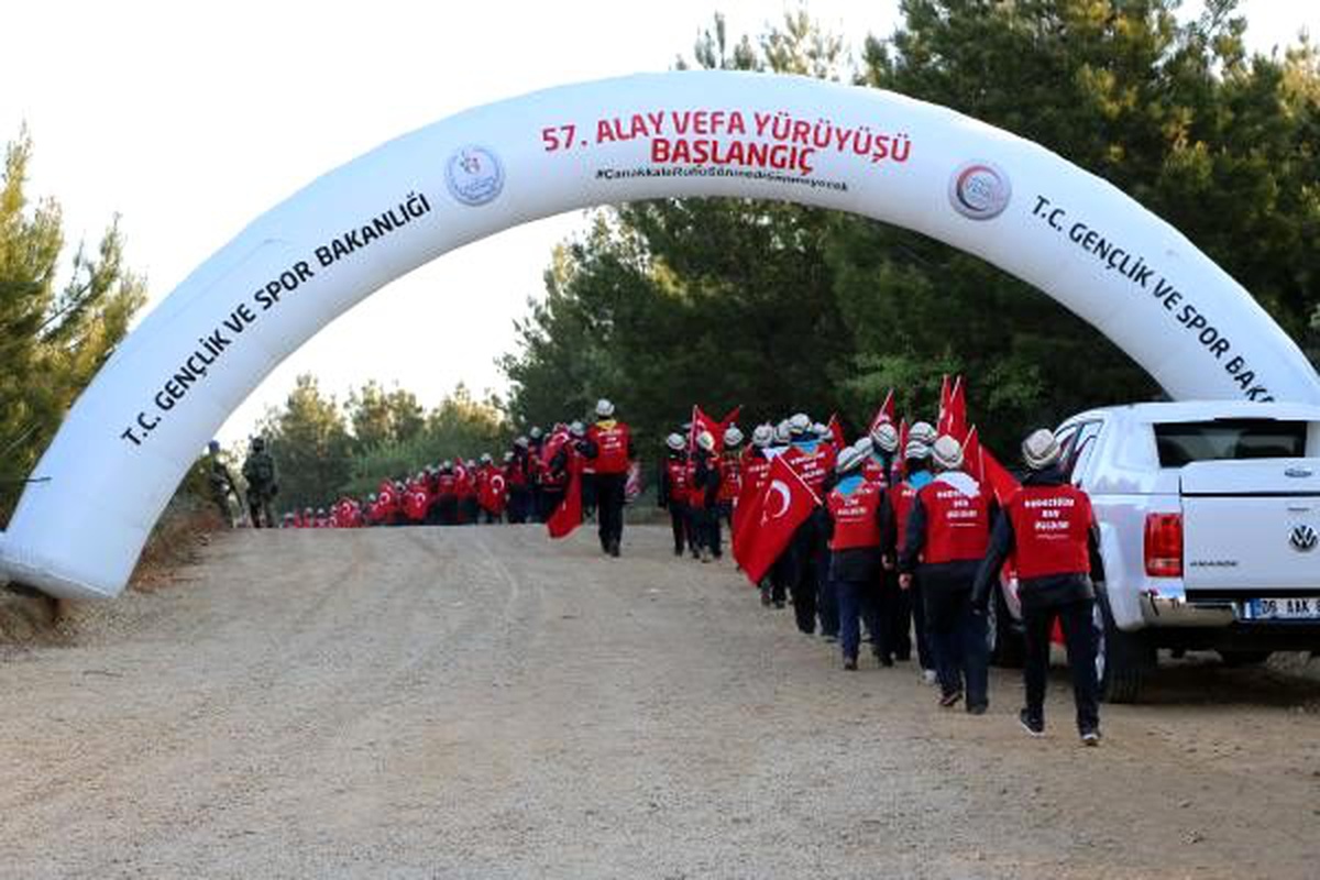 Gelibolu Yarımadası\'ndaki 57\'nci Alay Vefa yürüyüşü iptal edildi