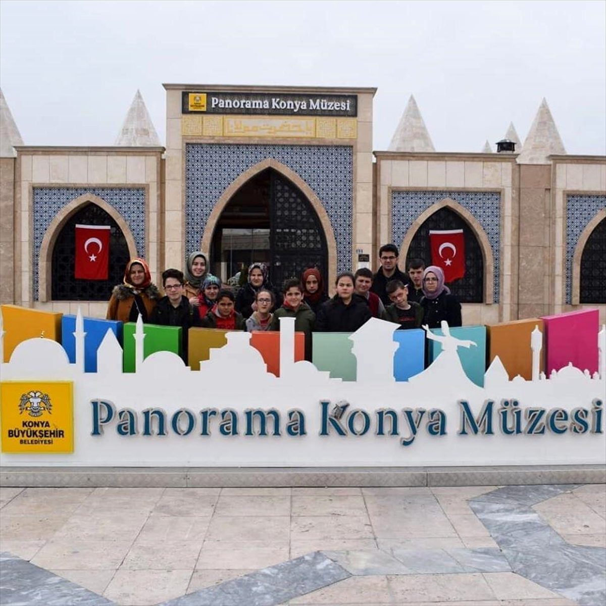 Hüyük\'te özel öğrencilere Konya gezisi