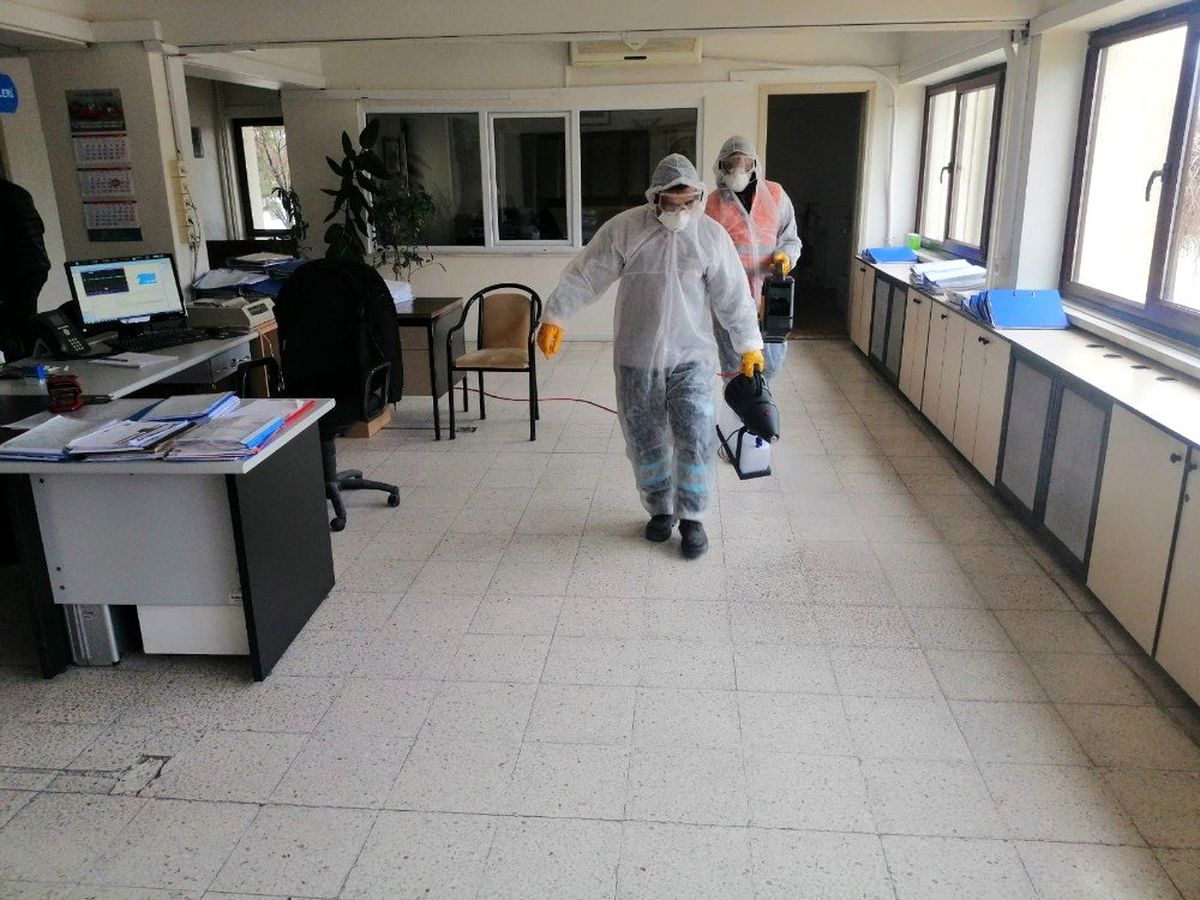 Kamu binalarına virüs önlemi