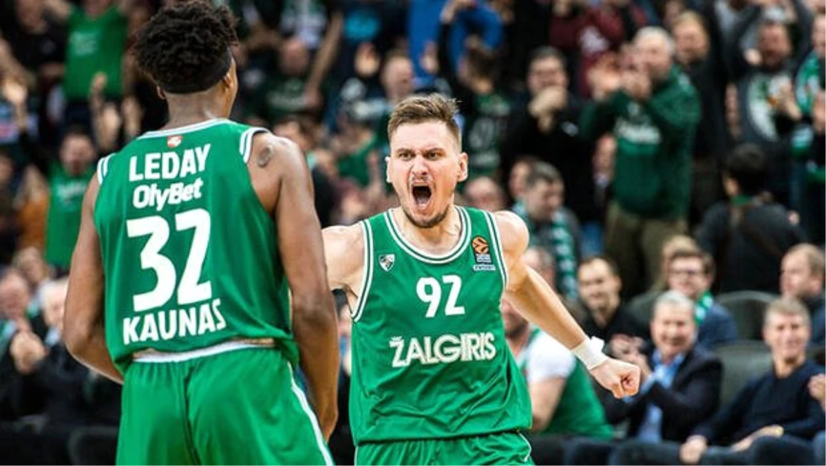 Litvanya\'da şampiyon Zalgiris!