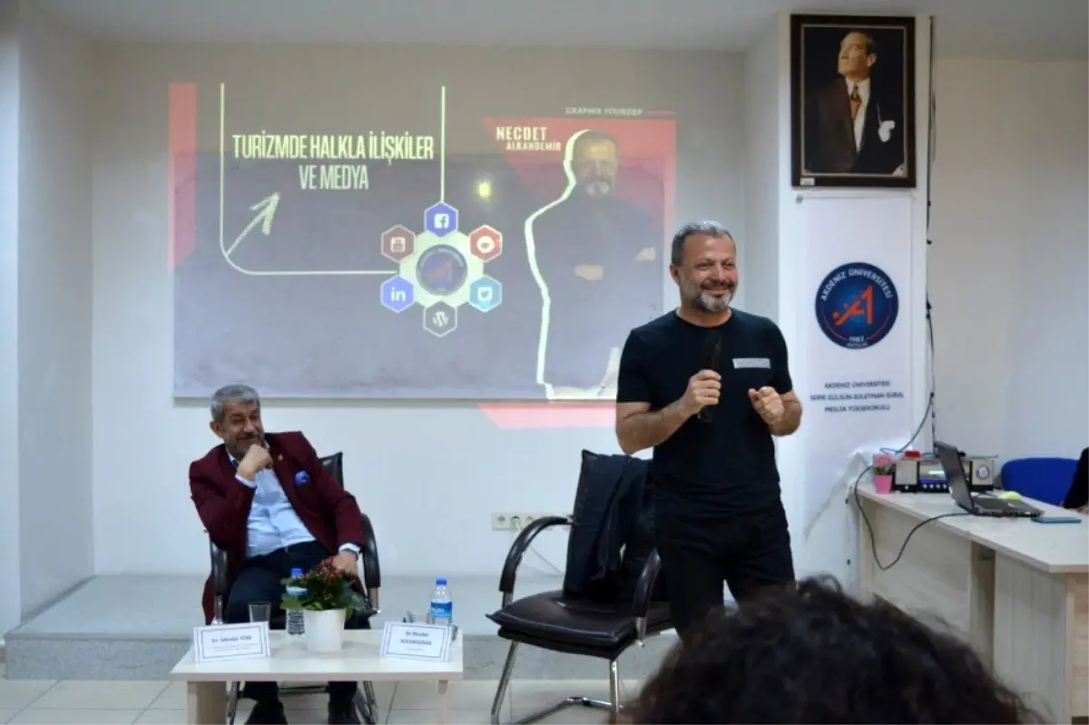 Serik Gülsün-Süleyman Süral MYO\'da Turizmde Halkla İlişkiler ve Medya Semineri