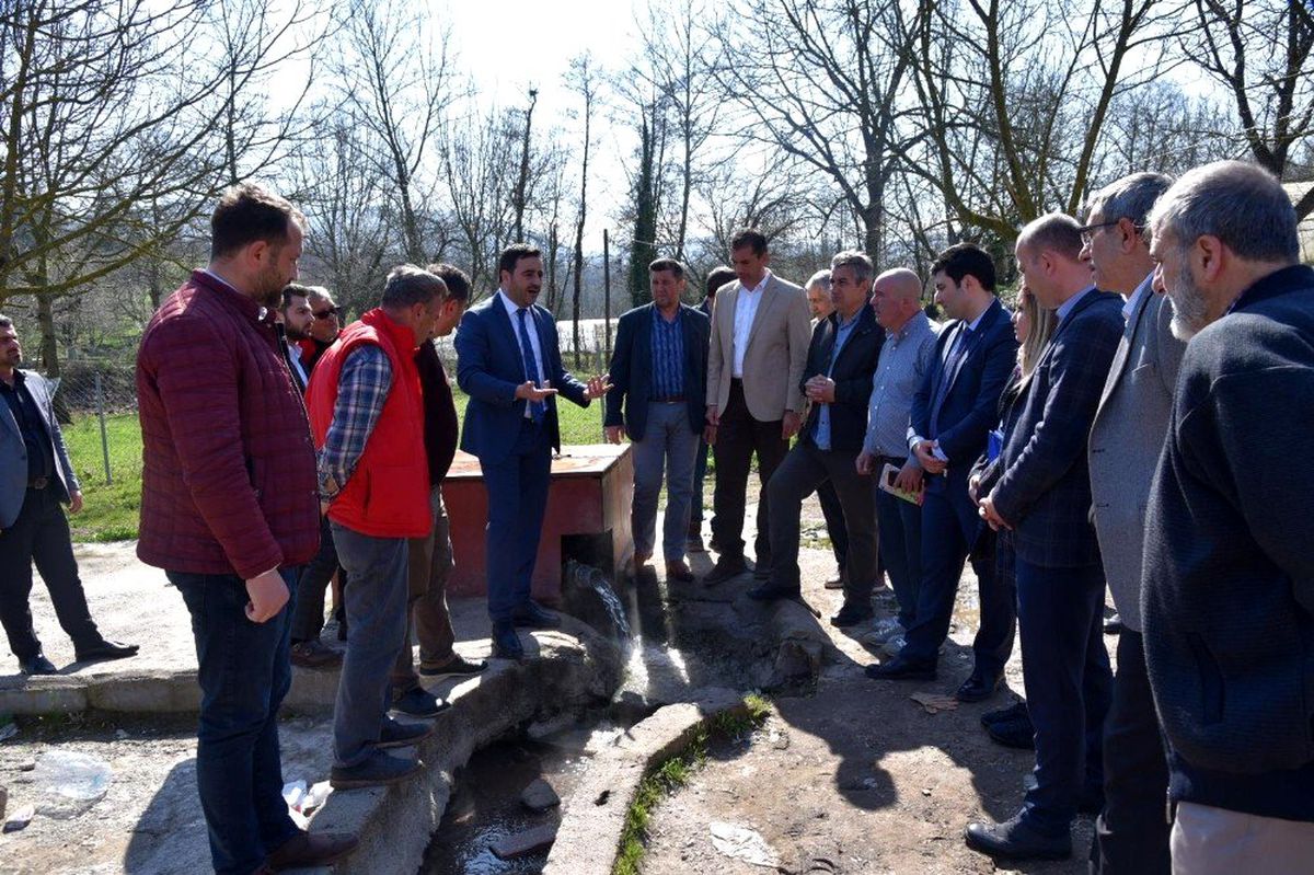 Termal su yüzme havuzunda değerlendirilecek
