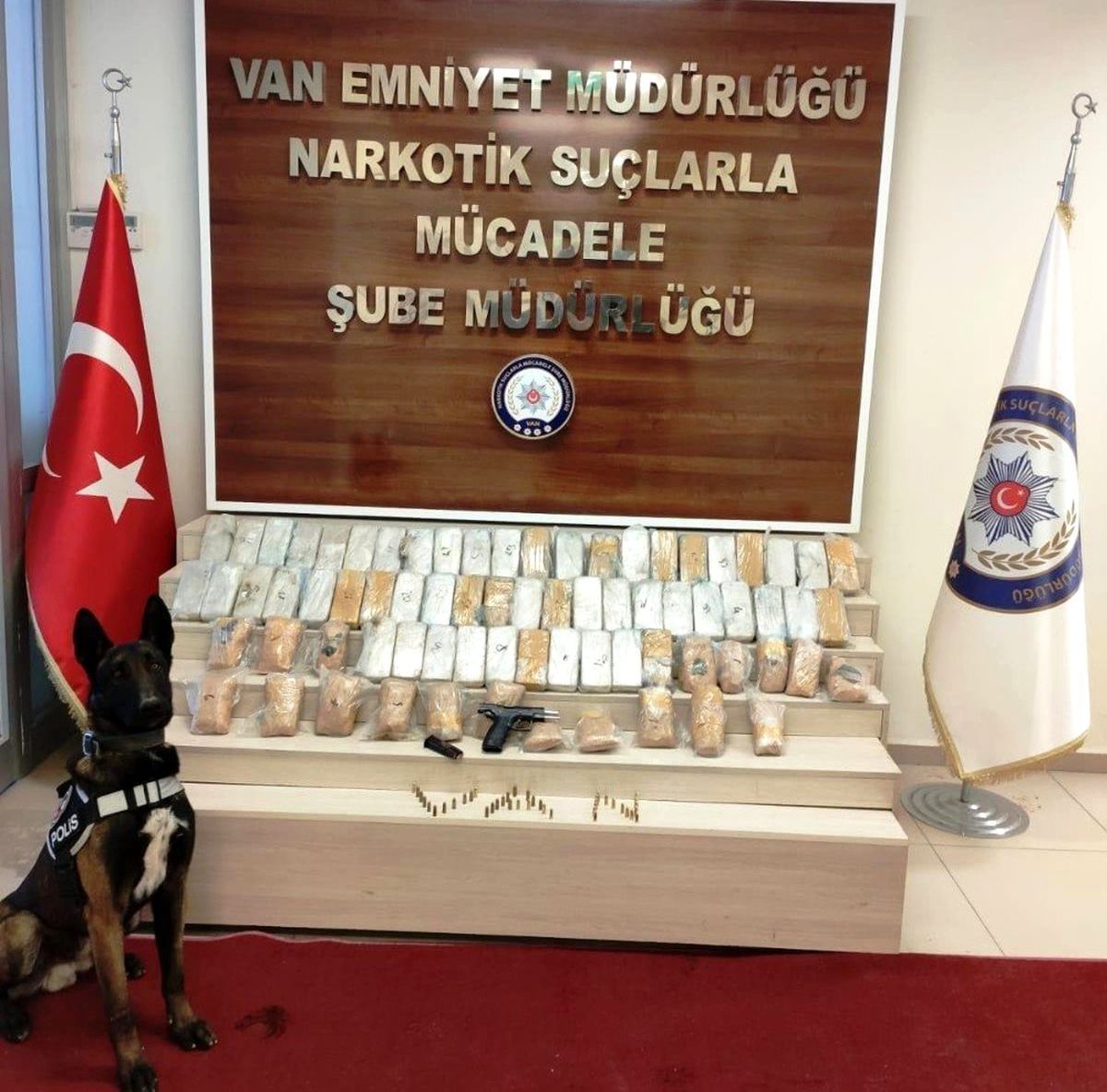 Van\'da 35 kilo uyuşturucu ele geçirildi