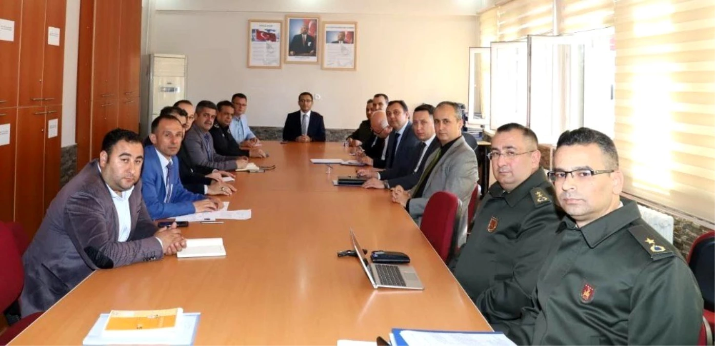 Alaşehir\'de Afet ve Acil Durum Toplantısı yapıldı