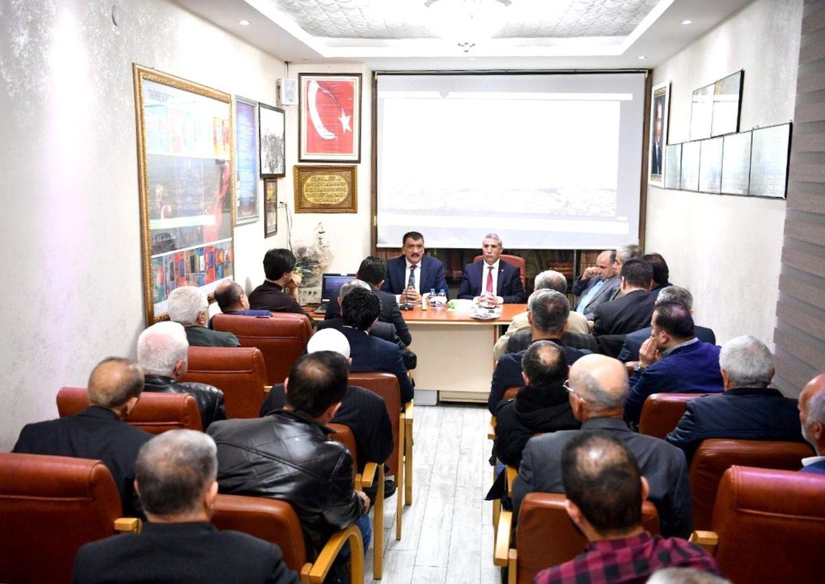 Başkan Gürkan, Ocakbaşı Sohbetlerine katıldı