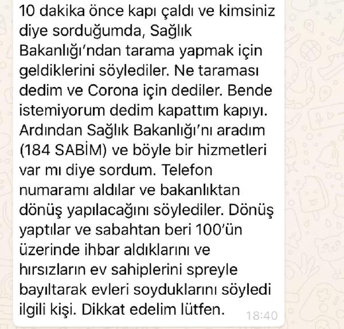 EGM\'den \'koronavirüs taraması\' açıklaması