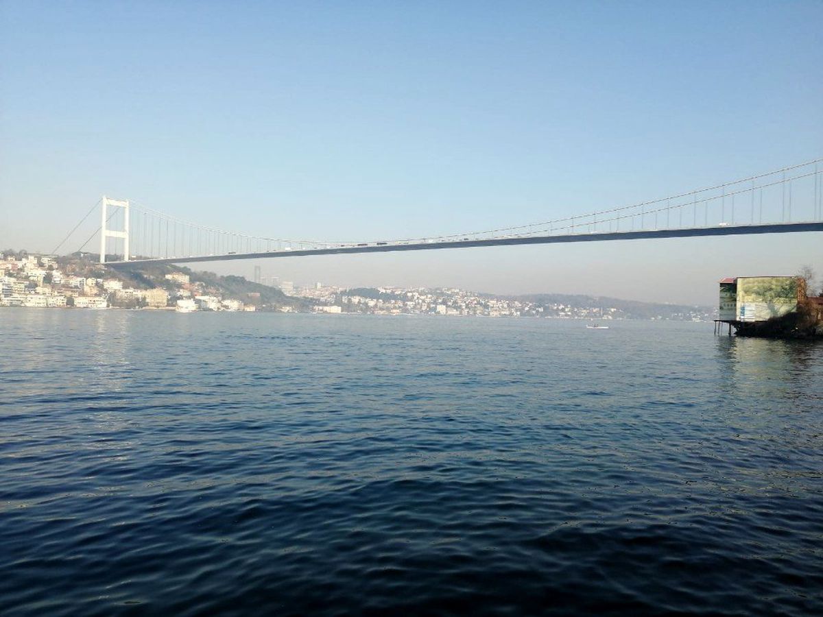 Fatih Sultan Mehmet Köprüsü\'nde hareketli anlar